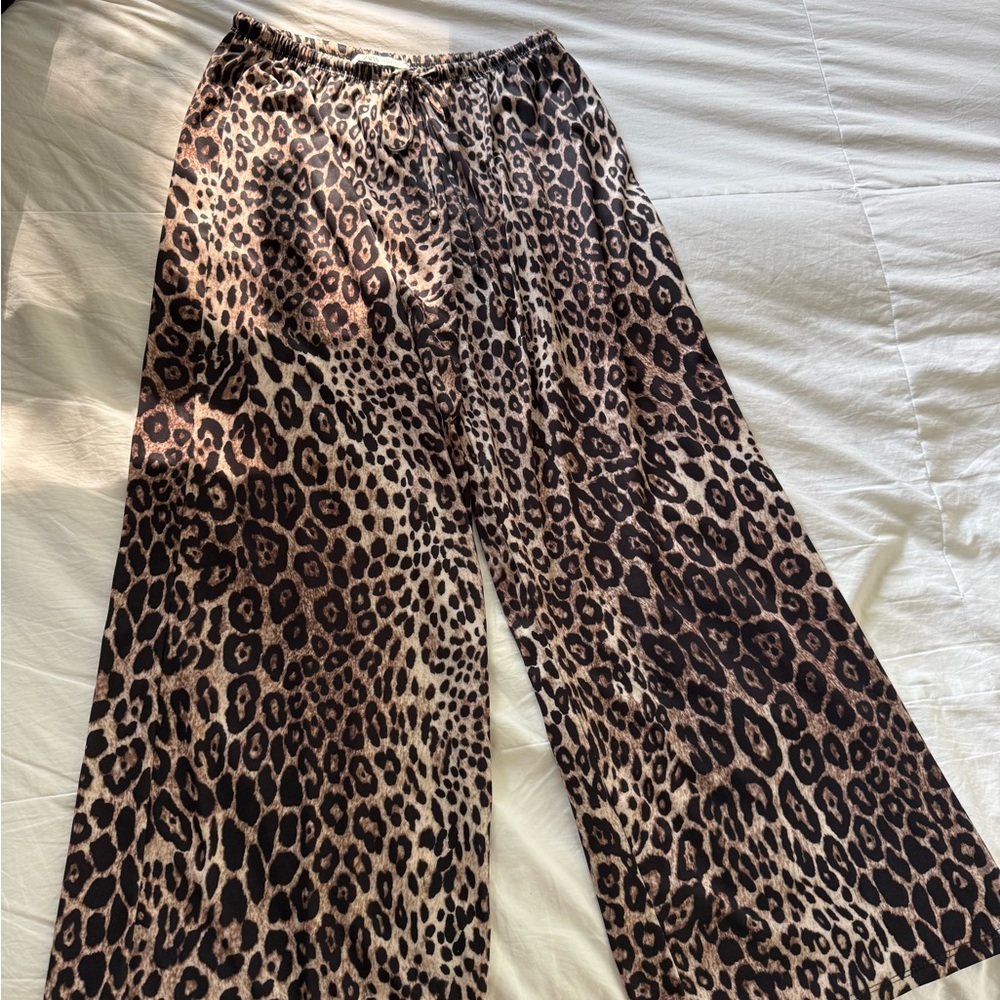 Zara Animal Print Trousers